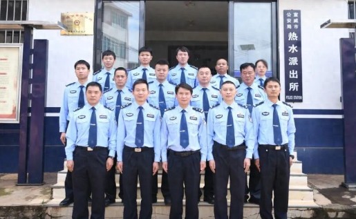 “三色警务”绘就热水平安新画卷